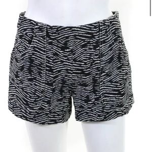 NWT Derek Lam Womens Jacquard Stripe Sleeveless Shorts Made in Italy Size 4